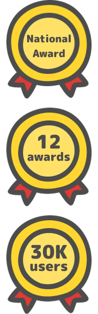 厚労大臣賞 国内12賞 3万DL