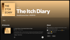 New Podcast: The Itch Diary – Stories of Living with Eczema
