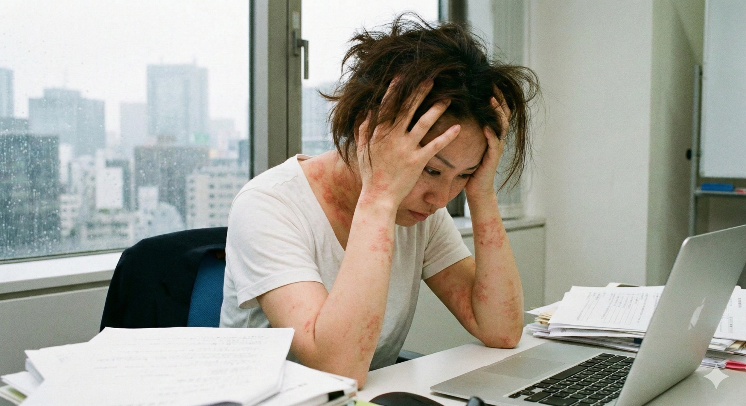 アトピーとストレスの深い関係｜実データから見える症状悪化のメカニズムと対策